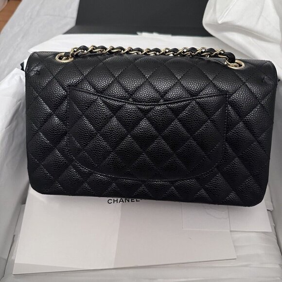 CHANEL Double Flap Classic Jumbo Caviar GHW - Picture 3 of 5